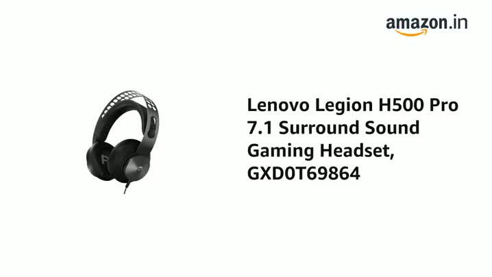 Lenovo - Lenovo Legion H500 Pro 7.1 サラウンド・サウンド Lenovo Legion H500 Pro 7.1 - Słuchawki przewodowe - Sklep